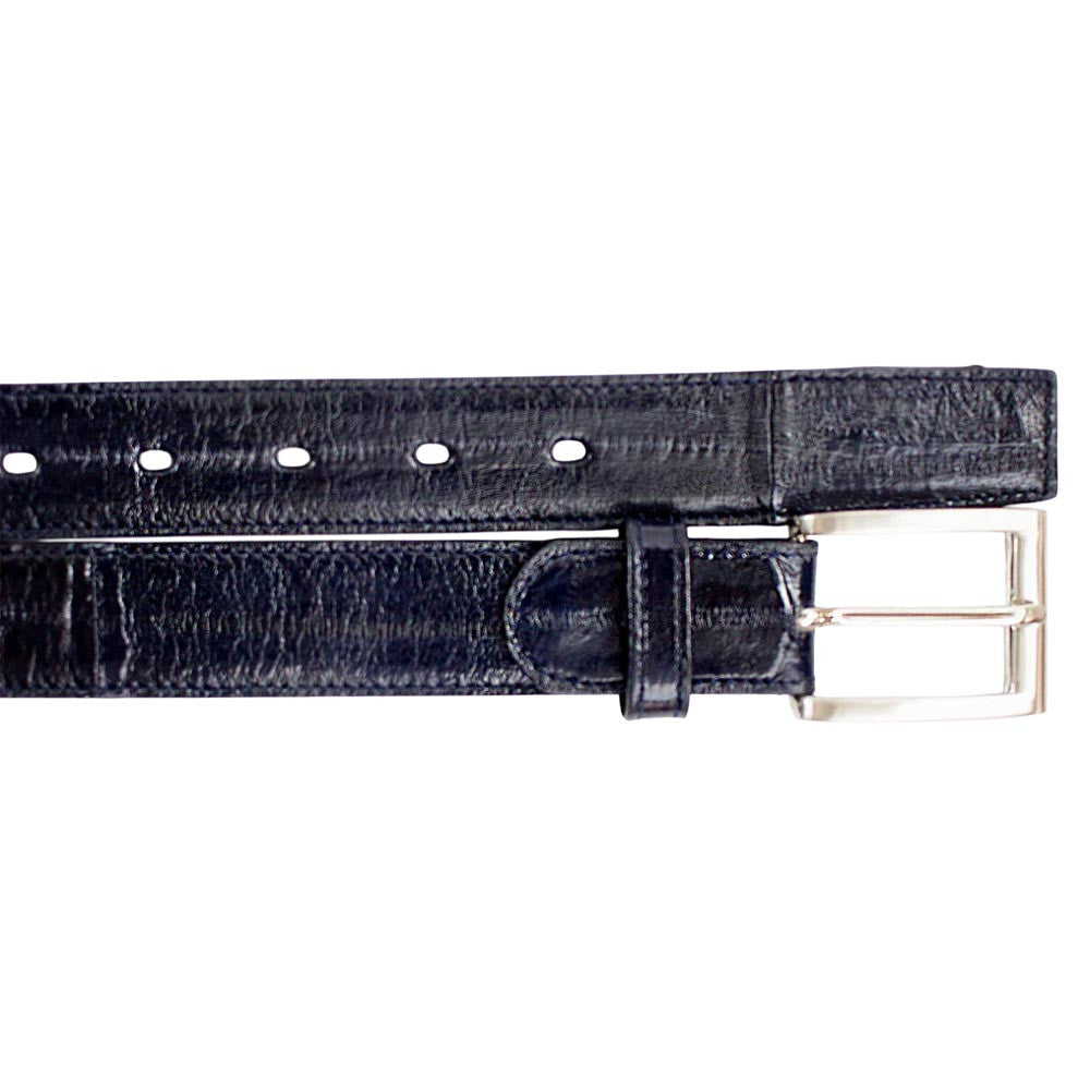 Belvedere Men's Navy Eel Belt