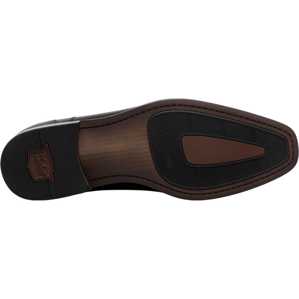 Florsheim Sorrento Black Smooth Leather Cap Toe Balmoral Oxford