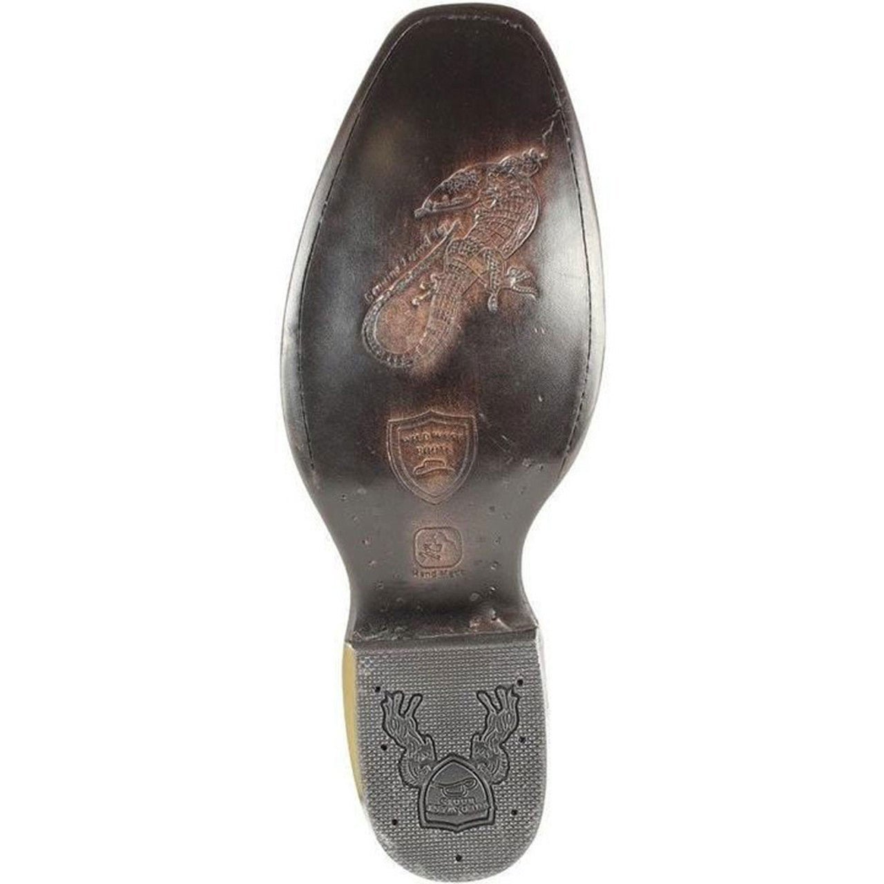 Wild West Brown Genuine Lizard Skin Boots - shoeclassix.com