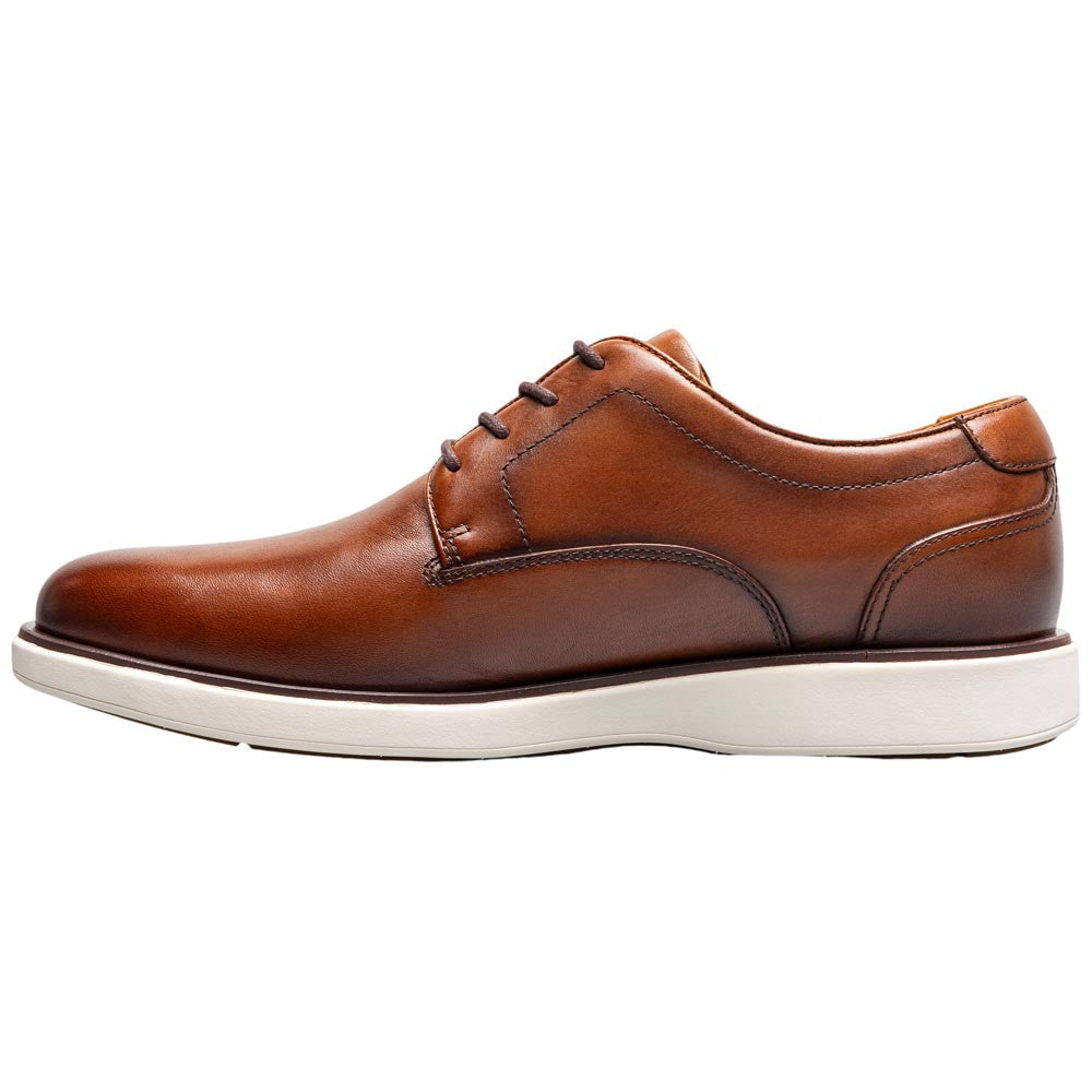 Florsheim Avenue Men's Cognac Smooth Leather Plain Toe Oxford