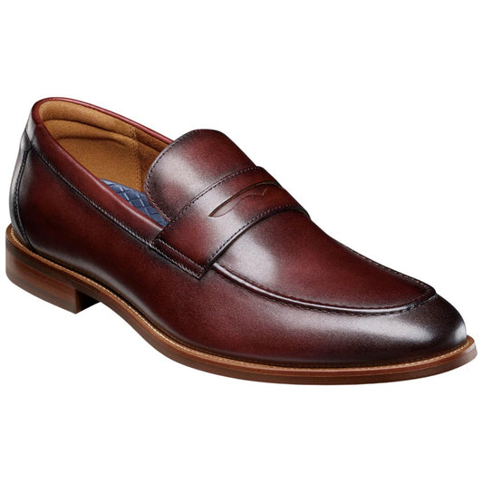 Florsheim Rucci Moc Toe Burgundy Penny Loafer for Men