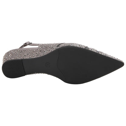 Lady Couture Daniela 2" Wedge Pump in Pewter