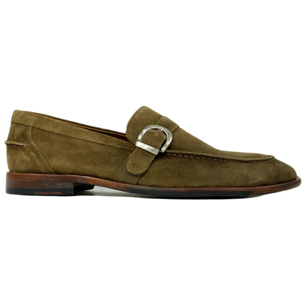 Alan Payne Daytona Madero Suede Leather Sole Loafers