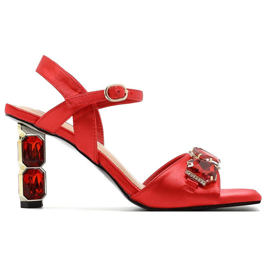 Lady Couture Delight 2.5" Sandal in Red