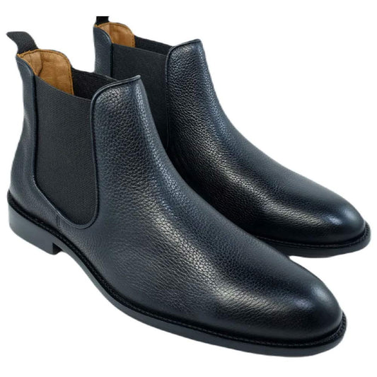 Alan Payne Men’s Brisbane Black Calfskin Chelsea Boots
