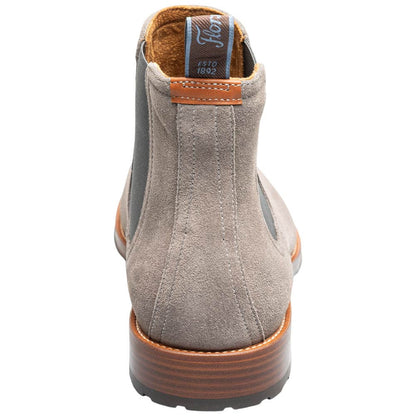 Florsheim Men's Lug Charcoal Suede Leather Chelsea Boot Rucci