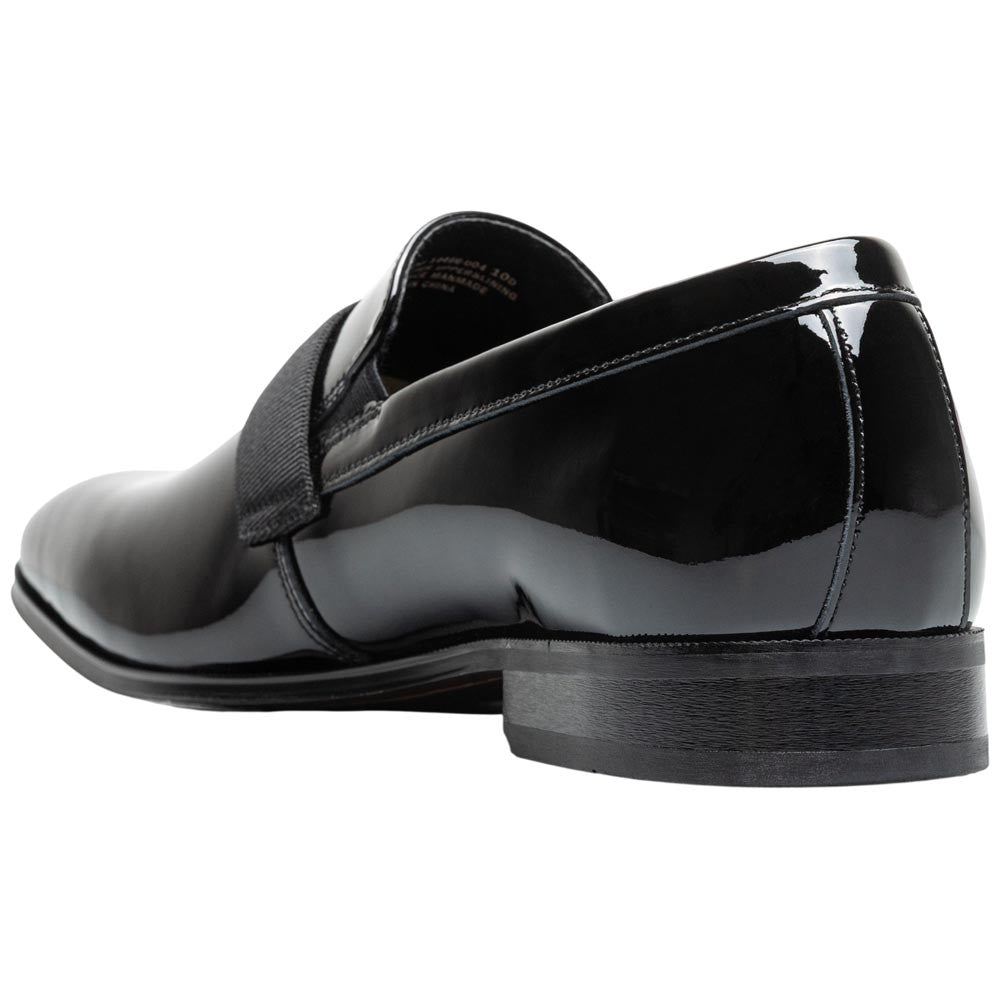 Florsheim Men's Hi Shine Black Patent Leather Strap Loafer