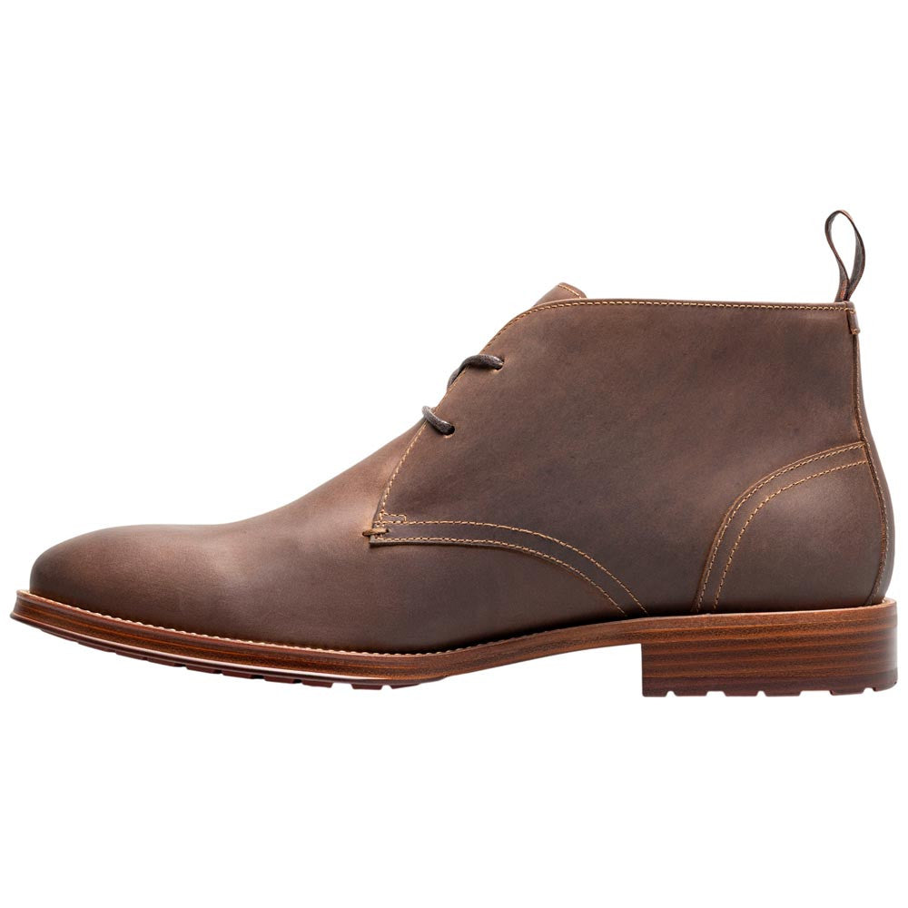 Florsheim Men's Brown Crazy Horse Leather Chukka Boot Rucci