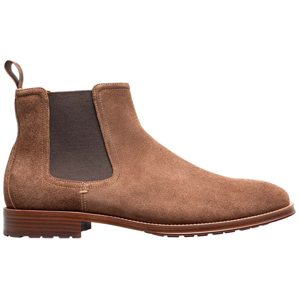 Florsheim Men's Lug Suede Leather Brown Chelsea Boot Rucci