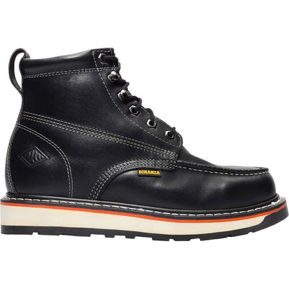 Bonanza Frontier Dual 6" Black Men's Work Boots