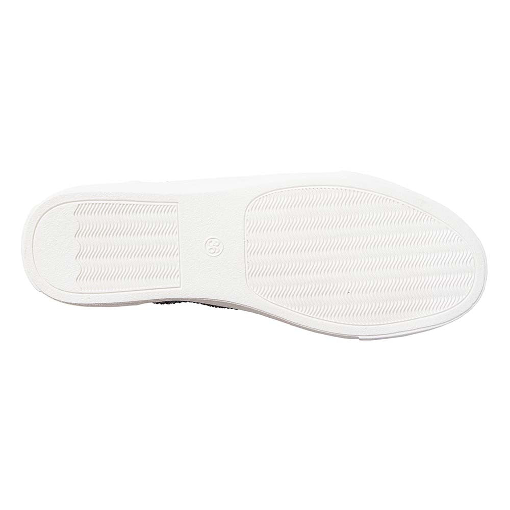 Lady Couture New York Silver High-top Sneakers