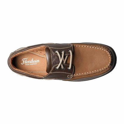 Florsheim Lakeside Stone Nubuck Leather Moc Toe Casual Shoes (USA Men Size)