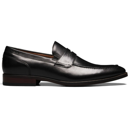 Florsheim Sorrento Black Moc Toe Penny Loafer Men's Dress Shoes