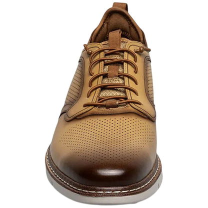 Stacy Adams Sync Plain Toe Elastic Lace Natural Casual Hybrid Shoes for Men