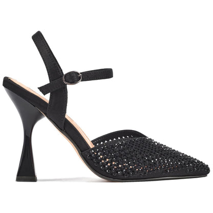 Lady Couture Tango Pump 4” Heel in Black