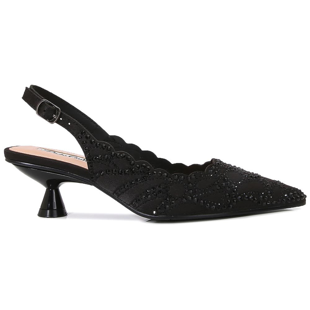 Lady Couture Kaite Pump 2" Heel in Black