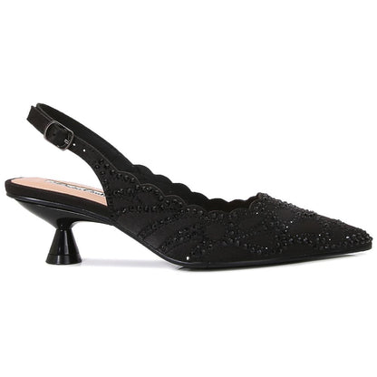 Lady Couture Kaite Pump 2" Heel in Black