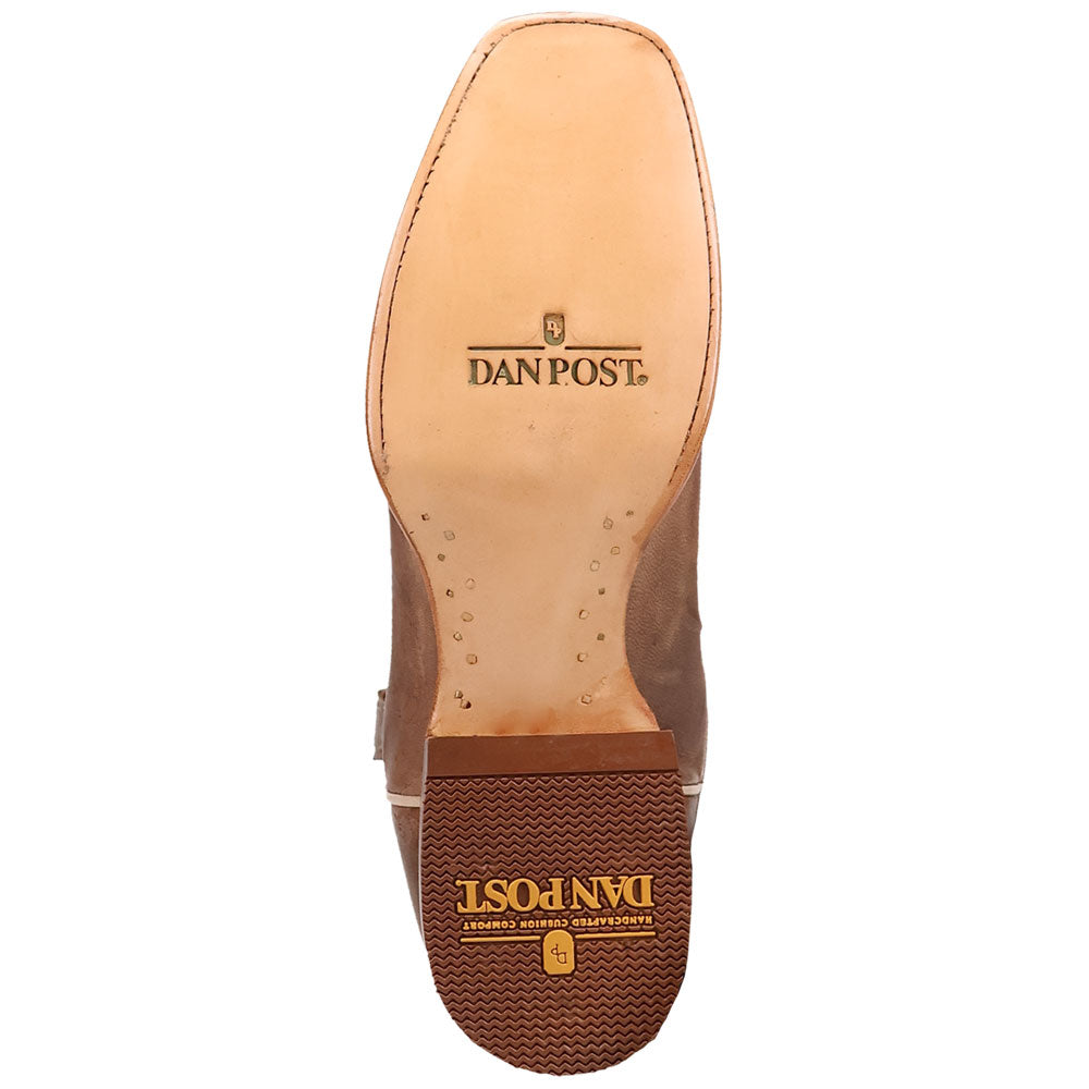 Dan Post Men’s Jerry Tan 13” ROM Toe Cowboy Boots
