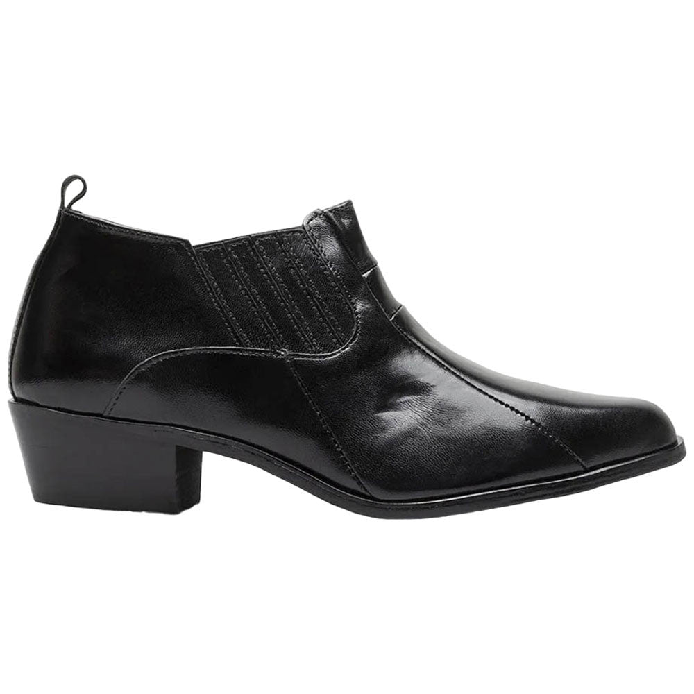 Stacy Adams Sotaro Black Cuban Heel Boots