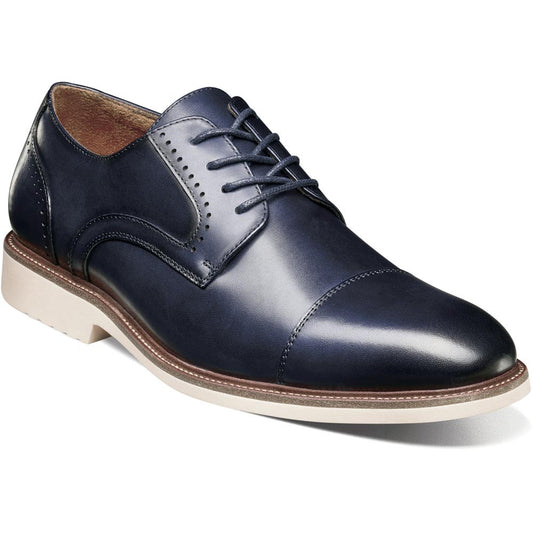 Stacy Adams Wesbridge Cap Toe Oxford in Navy