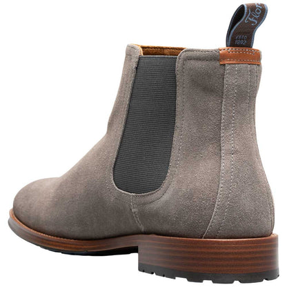 Florsheim Men's Lug Charcoal Suede Leather Chelsea Boot Rucci