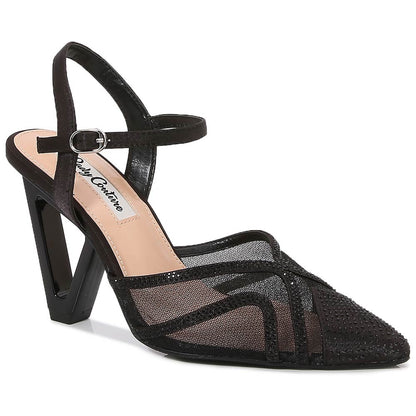 Lady Couture Gala 3.5” Sculpted Heel Pumps in Black