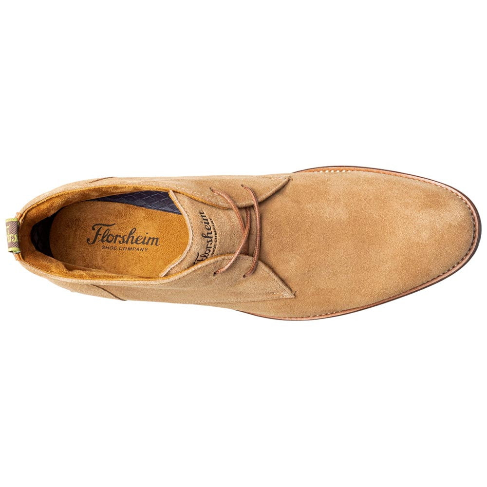 Florsheim Men's Suede Leather Sand Chukka Boot Rucci