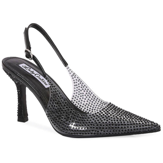 Lady Couture Irene 3.5” High Heel Pumps in Black