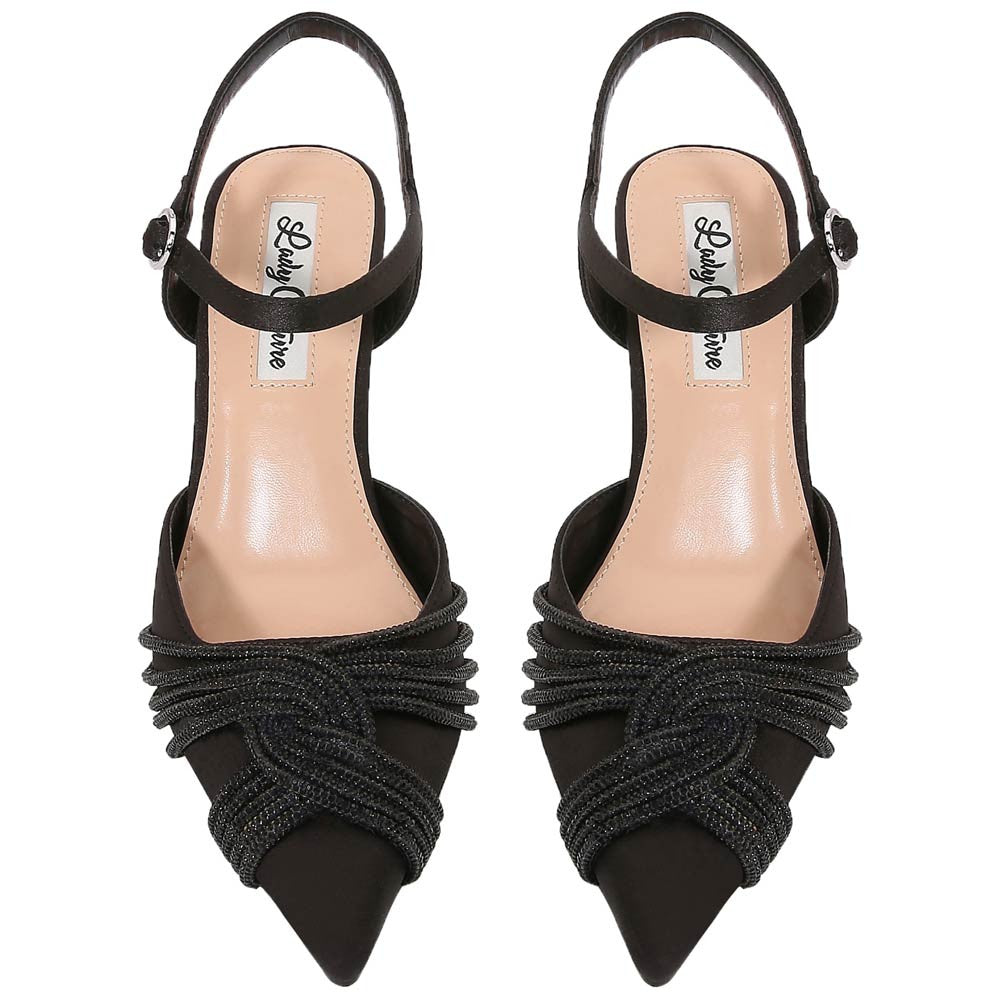 Lady Couture Fay 3.5” Pumps in Black