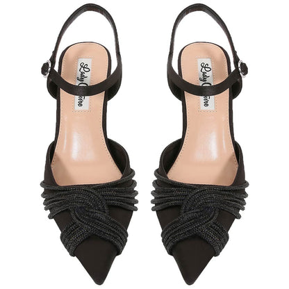 Lady Couture Fay 3.5” Pumps in Black