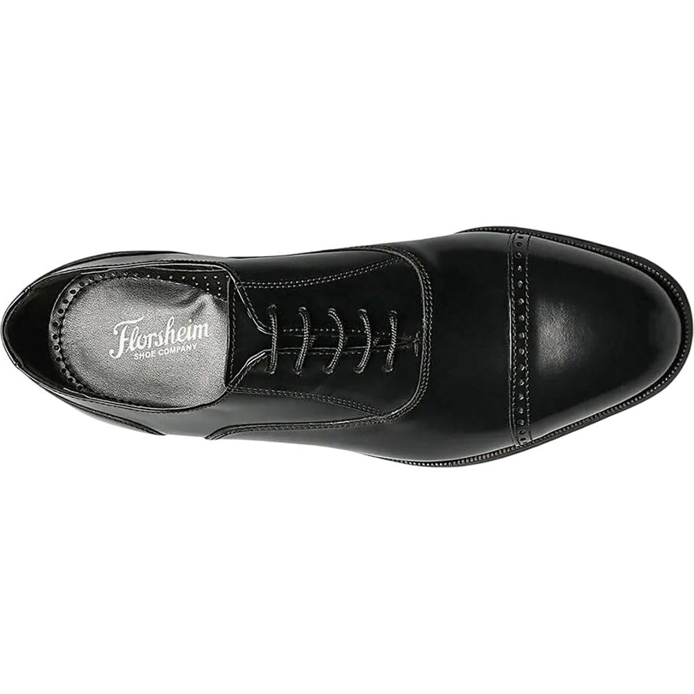 Florsheim Men's Black Lexington Cap Toe Oxford Dress Shoes