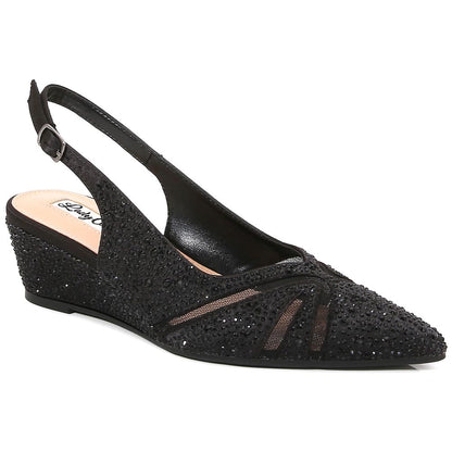 Lady Couture Daniela 2" Wedge Pump in Black