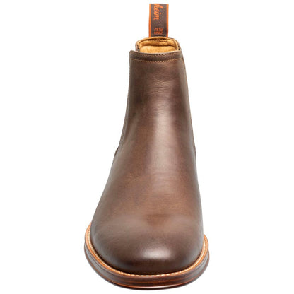 Florsheim Men's Lug Brown Crazy Horse Suede Chelsea Boot Rucci