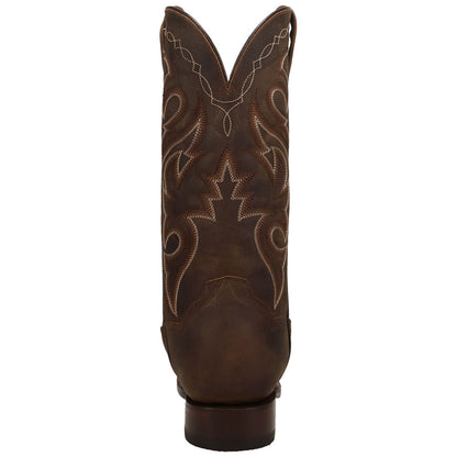 Dan Post Men’s Remington Bay Apache Leather Square Toe Western Cowboy Boots