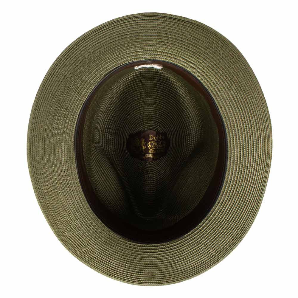 Dobbs Rosebud Olive Florentine Milan Straw Dress Hat