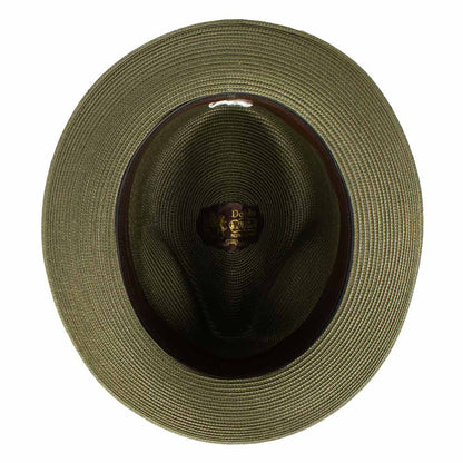 Dobbs Rosebud Olive Florentine Milan Straw Dress Hat