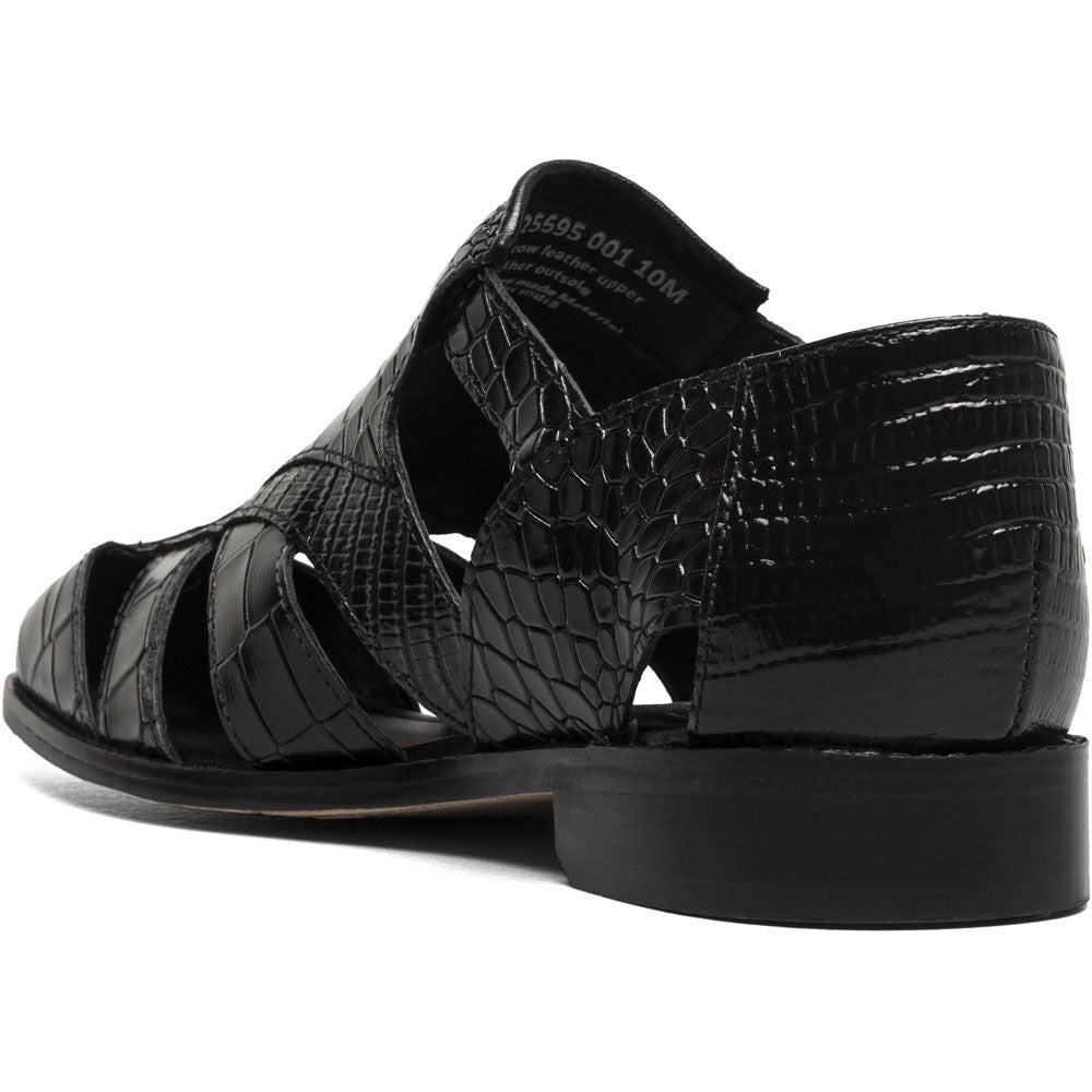 Stacy Adams Calandro City Sandal in Black