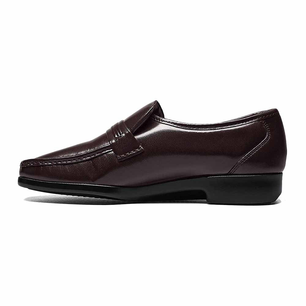 Florsheim Riva Burgundy Moc Toe Bit Loafer