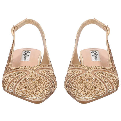 Lady Couture Daniela 2" Wedge Pump in Gold