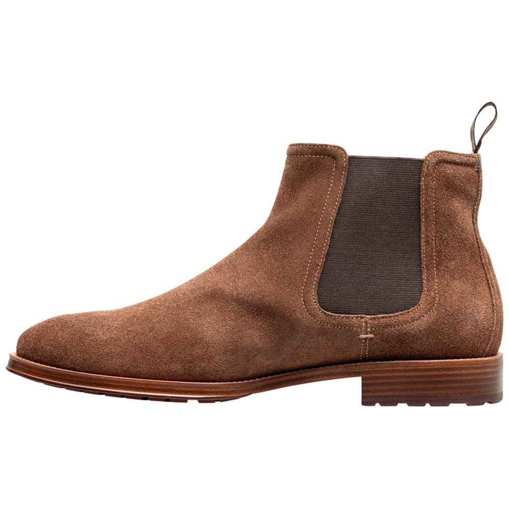 Florsheim Men's Lug Suede Leather Brown Chelsea Boot Rucci