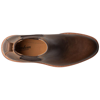 Florsheim Anthem Plain Toe Brown Leather Chelsea Boot for Men