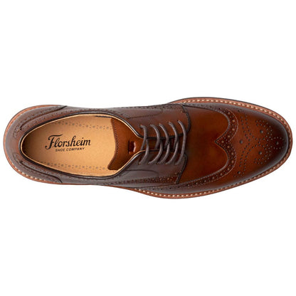 Florsheim Anthem Wingtip Brown Leather Oxford for Men
