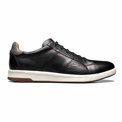 Florsheim Crossover Black Smooth Leather Lace Up Casual Sneaker (US Men Size)