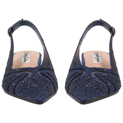 Lady Couture Daniela 2" Wedge Pump in Navy