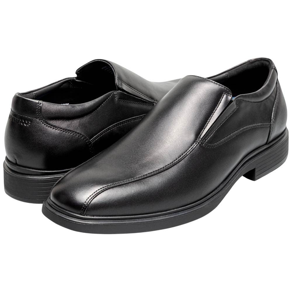 Florsheim Men's Waterproof Bike Toe Black Leather Loafer Forecast II