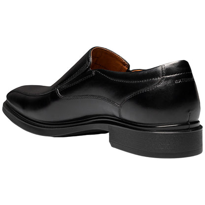 Florsheim Forecast Waterproof Bike Toe Slip-On Black Leather Loafers for Men