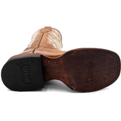 Ferrini Women's Mae Brown Square Toe Western Boot