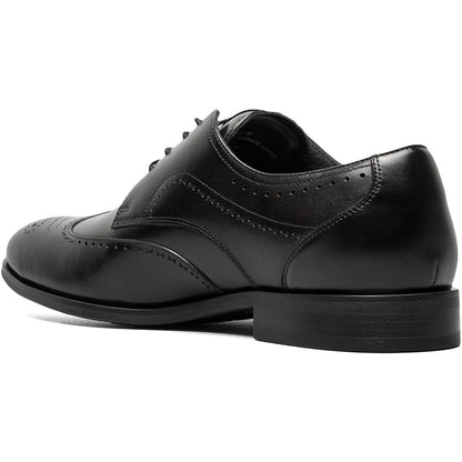 Stacy Adams Bryant Black Smooth Burnished Leather Wing Toe Oxford (USA Men Size)