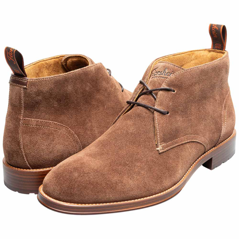 Florsheim Men's Suede Leather Brown Chukka Boot Rucci