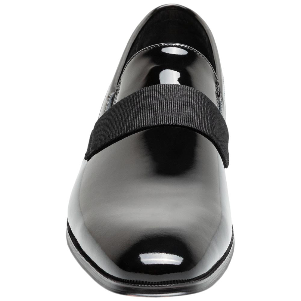 Florsheim Men's Hi Shine Black Patent Leather Strap Loafer